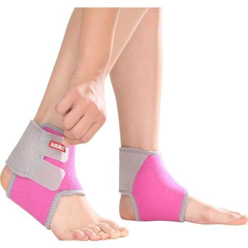 1 Pair Children Anti-Sprain Ankle Protectors Breathable Basketball Football Ankle Strap Brace Foot Guards Support