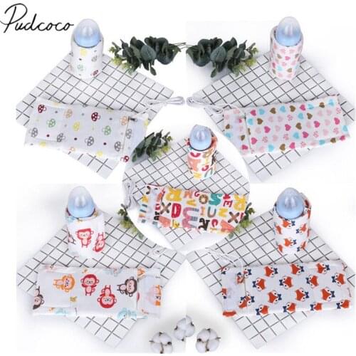2021 Brand New USB Portable Baby Infant Nursing Bottle Feeding Protection Bag Heater Warmer Cartoon Printed Bottle Heated Cover