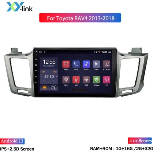 Android 8.1 car dvd multimedia player for Toyota RAV4 RAV 4 2013-2018 gps navigation system accessories bluetooth no 2 din