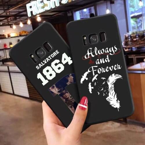 Vampire Diaries Stefan Damon Salvatore black TPU soft Phone Case for Samsung A10 A30 A40 A50 A60 A70 A41A51A71 A81 A91 cover
