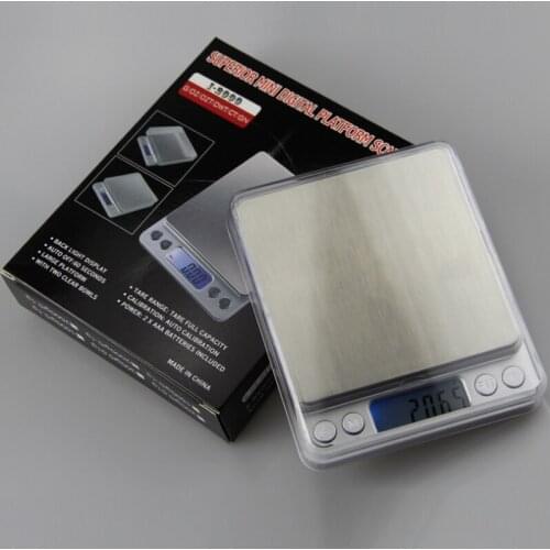 0.01/0.1g LCD Mini Digital Scales 500g/1/2/3kg Electronic Grams Weight Balance Scale Tea Baking Weighing Scale