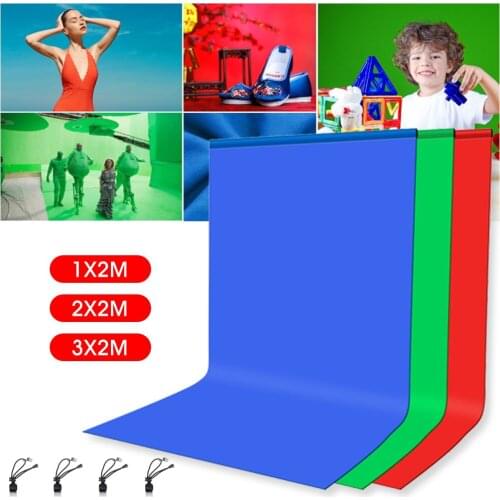 Photography Backgrounds Cotton Polyester Cloth Photo Shootings Backdrops for Kid Baby Birthday Party Photo Studio 2*1/2/3 Meters