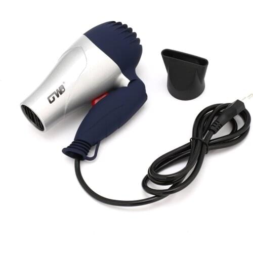 Mini Portable Foldable Handle Compact 1500W Hair Dryer Blow Dryer Hot Wind Low Noise Long Life for Outdoor Travel 1200-1599W AC