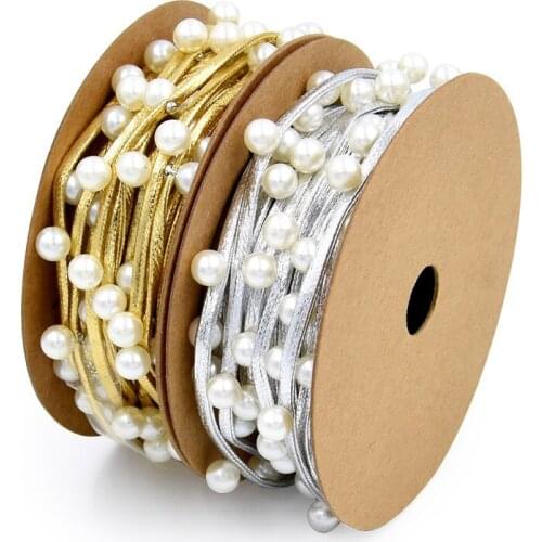 New Fashion Handmade leather Rope with Beads christmas decor christmas ribbon