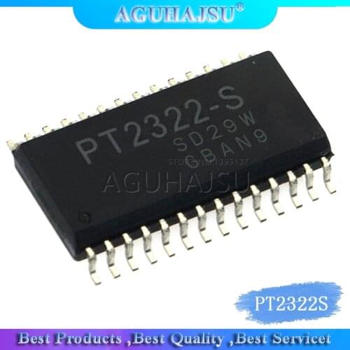 5pcs PT2322-S PT2322S PT2322 2322 SOP28 Patch 28 feet 6 channel audio processing integrated circuit IC chip
