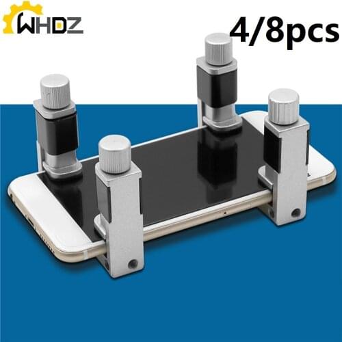 4pcs/set Adjustable Metal Clip Fixture Clamp Phone Repair Tools LCD Display Screen Fastening Clamp Clip For IPhone/IPad/Tablet