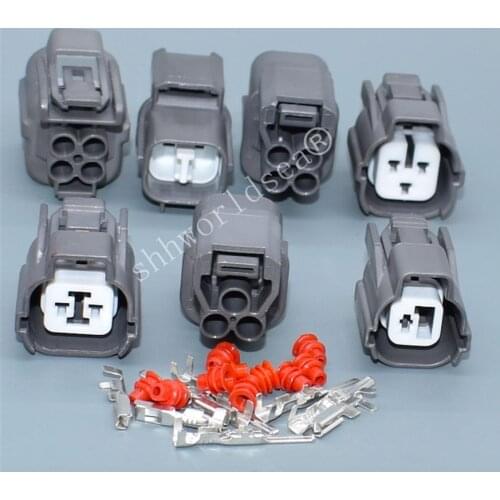 Shhworldsea 2 3 4 6 8Pin Male Female Rear Door Lock Motor Horn Plug Auto Connector For BYD BUICK Honda CITY 6181-0070 6189-0129