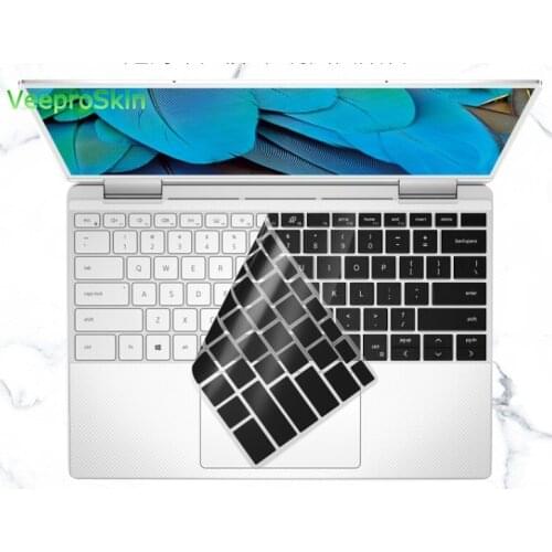 Silicone Keyboard cover Skin For 2019 Dell XPS 13 7390 2-in-1 13.3" skin Notebook laptop