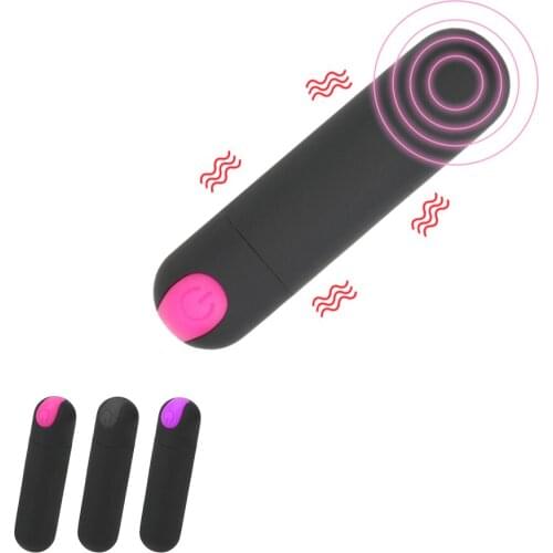 VATINE USB Rechargeable G-spot Massager Strong Vibration Powerful Finger Design Sex Toys for Women Mini Bullet Vibrator 10 Speed