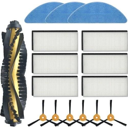 High efficiency filter mop cloth main brush for Ecovacs Deebot N79S N79 Eufy RoboVac 11 11C vacuum cleaner set accessories