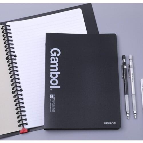 1pc KOKUYO Binder Note Series Loose-leaf Notebook Planner Organizer Journal Diary Ring Office School Supplies Soft Simple