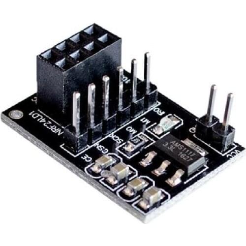 1pcs Socket Adapter plate Board For 8Pin NRF24L01 Wireless Transceive Module