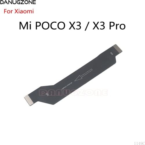 10PCS/Lot For Xiaomi Mi POCO X3 LCD Display Main Board Connect Cable Motherboard Flex Cable