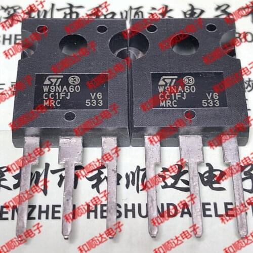 10pcs/lot W9NA60 STW9NA60 New stock TO-247 600V 9.5A