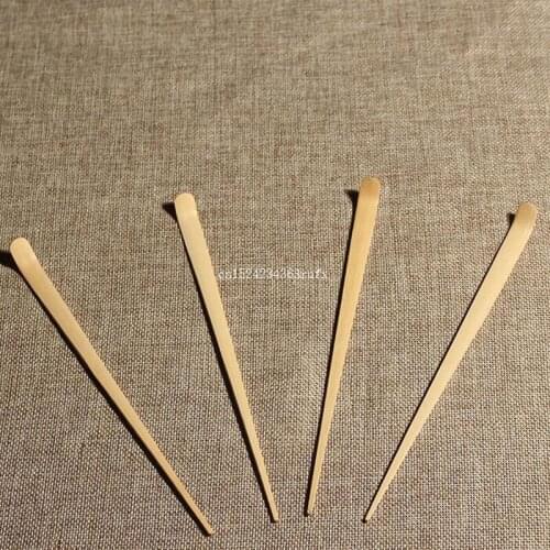 100 pcs Matcha Tea Scoop Handmade Bamboo Chashaku Japanese Tea Ceremony Matcha Tea Bamboo Teaspoon Tea Accessories