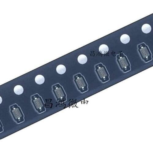 100pcs/Lot BZT52C12S WH BZT52C16S WK BZT52C24S WO BZT52C30S WQ BZT52C36S WS BZT52C39S WT BZT52C43S WU SOD-323 IC