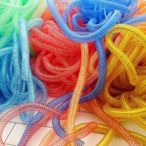 16mm Tubular Horsehair Crinoline Tube Crin net fabric Trimming for DIY hair accessories 25yards