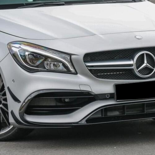 2021 Suitable For Modification Lip Wind Blade Surrounded by the Front Bar of Mercedes Benz Cla C117 Cla200