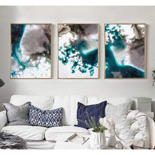 3 pcs abstract diamond painting blue waves,Full,diy Diamond Embroidery accessoires,3d picture,Stitch Cross,Diamond Mosaic