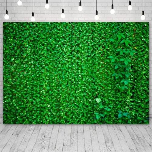 Avezano Spring Green Leaf Photography Background Natural Scenery Decor Banner Baby Portrait Backdrops For Photo Studio Photozone