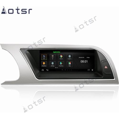 AOTSR Android 9 Car Radio Coche For Audi A4 B8 2009 - 2016 Car Multimedia Player Auto GPS Navigation DSP 4G IPS AutoRadio