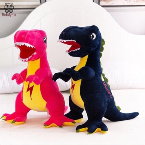 BOLAFYNIA Children Plush Toys for Christmas Birthday gift Lightning dinosaur doll Baby Kid Stuffed Toy