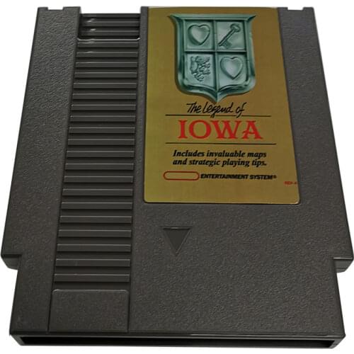 Legend of Iowa_adventure-Game Cartridge For NES Console 72 Pins 8bit Single card