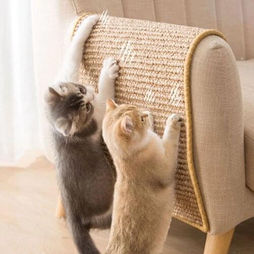 Cat Scratcher Sisal Sofa Mat Cover Board Cat Scratch for Sharpen Nails Scraper Cats Tree Toys Chair Table Furniture Protector