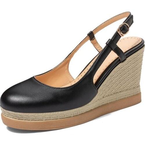 Big Size Fashion slope single shoes ladies high heels women shoes woman pumps