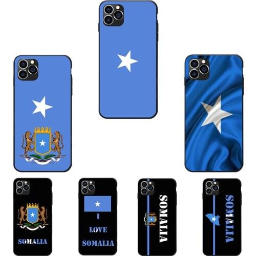 For Huawei Honor 7 8 9 10 V20 S I A Pro Lite Somali Somalia National Flag Coat Of Arms Theme Soft TPU Phone Cases Cover