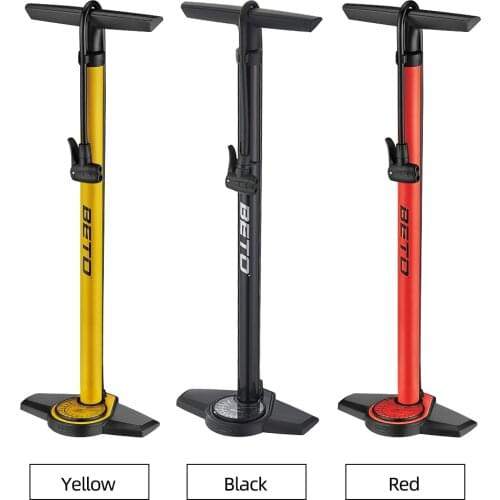 BETO Bike Floor Pump 160PSI High Pressure Cycling Pump Air Inflator Schrader Presta Valve Road MTB Bicycle Tire Pump