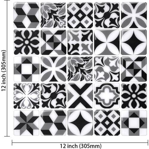 EasyTiles 3D Effect Wall Sticker for Kitchen Decoration,Peel And Stick Bathroom Waterproof And Splash-Proof Backsplash wallpaper