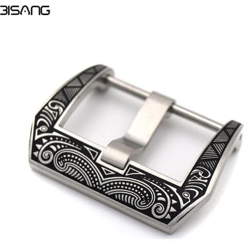 NEW 316L Stainless Steel Watch Strap Clasp 18mm/20mm/22mm/24mm/26mm Brushed Deployment Watch band Buckle for Panerai