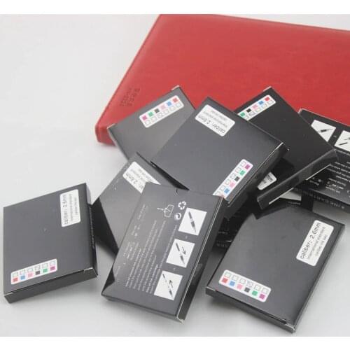 24 Pcs/Lot Disposable Color Fountain Pen Ink Cartridge Refills Universal design Replaceable Fountain pen ink sac