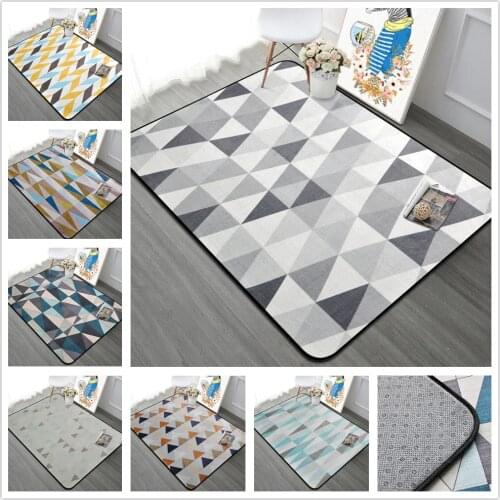 Simple Nordic Carpet Livingroom Home Soft Bedroom Carpets Sofa Coffee Table Rug Study Floor Mat Kids Crawling Rugs Fashion Mats