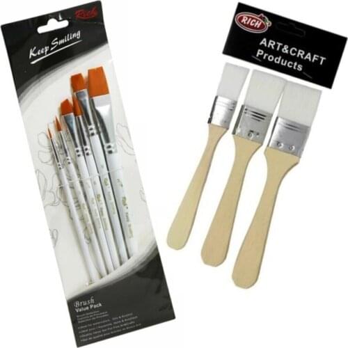 RICH Acrylic Painting Brushes