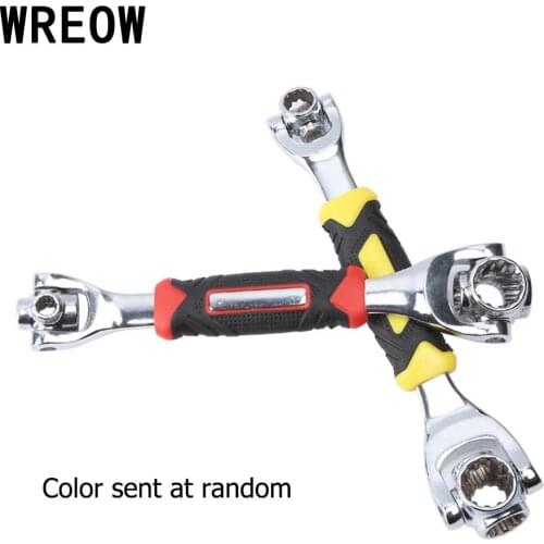 48 in1 360 Degree Rotation Socket Wrench Works With Spline Bolt Release Single-end wrench Hand Repairing Multifunction Tool
