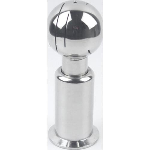 1.5" 2" Tri Clamp SUS304/316L Stainless Rotary Spray Cleaning Ball For CIP Tank Homebrew Beer