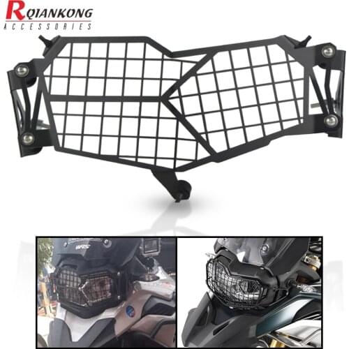 Motorcycle Headlight Protector Grille Guard Cover For BMW F750GS F850GS f 750gs 2018 2019 2020 Light Lamp Grill Mount Protection
