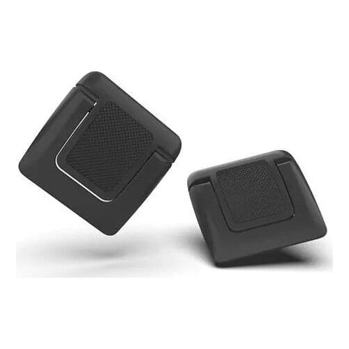 1 Pair Laptop Holder Notebook Stands Universal Invisible Laptop Stands Plastic Mini Desktop Notebook Holders