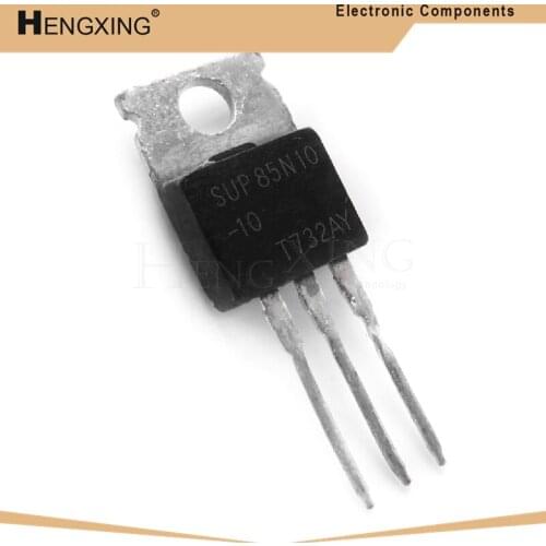 10piece SUP85N10-10 SUP85N10 85N10 TO-220 85A 100V In Stock