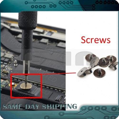 100Pcs/Lot New for Macbook Pro Retina 15" 13" A1706 A1707 A1708 A1989 A1990 Center Battery Screws to Motherboard Screw 2016-2019