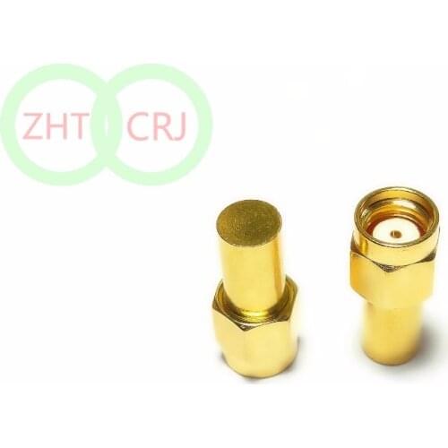 1000pcs brass RP-SMA jack RF coaxial Termination dummy Loads 1W 0.5 watt DC- 2.5GHz 50 ohm connector Selling