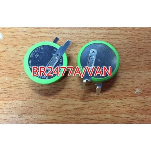 2PCS BR2477A BR2477A/VAN 3v 1000mAh 125 degree high temperature battery