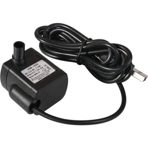 Fish Tank Aquarium Supplies Water Pump Mini 3W Submersible Pump USB Plug Charger DC Brushless Micro Water Pumps