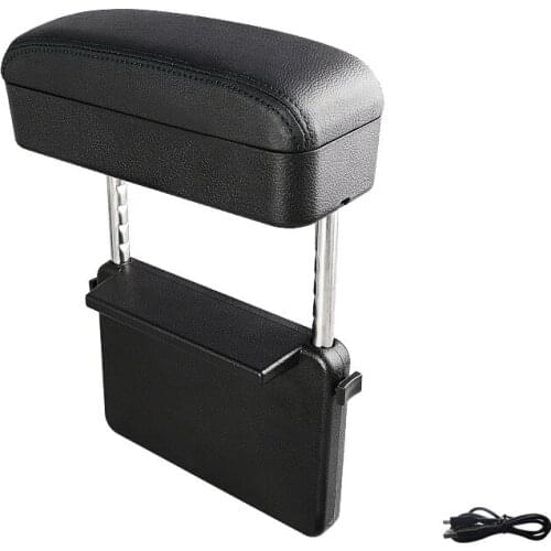 Car USB Charging Storage Box Multi-Functional Seats Large Capacity Receiving Box Car Seat Organizer Auto Car Seat