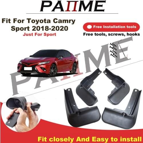 4 Pcs Set Molded Mud Flaps Mudflaps Splash Guards Front Rear Mud Flap Mudguards Fender YC101171