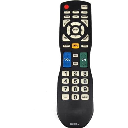 Used 90% New Orginal LD100RM for APEX TV Remote control for LD3249 LD3288 LD3288T LD3288M LD4077 LE4077M Fernbedienung