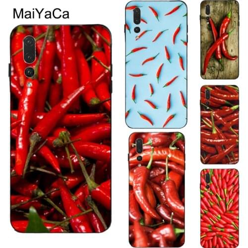 MaiYaCa Red Pepper Pattern Case For Huawei Honor 10i 9 10 Lite 20 Pro 7A Pro 7C 8A 8C 8S 8X 9X Y7 Y9 Y6 2019 Nova 5T