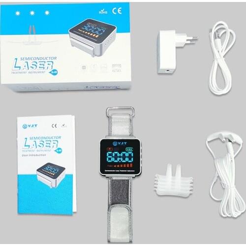 Cold Laser Watch Physiotherapy Therapy Diabetes hypertension High Blood Sugar Hyperlipidemia Physical Cardiovascular Disease